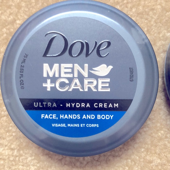 DOVE Men + Care Ultra Hydra Cream for Face, Hands & Body          Set of 2 NEW - Picture 2 of 3